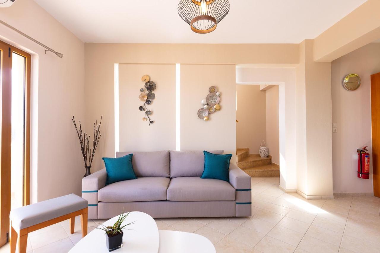 Maroulas Villas Ioanna & Stavros, Private Pools, Bbq & Seaview, By Thinkvilla 외부 사진