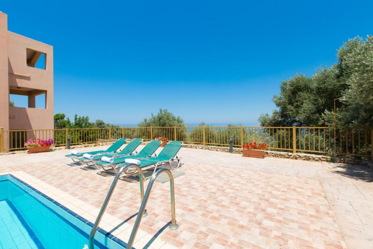 Maroulas Villas Ioanna & Stavros, Private Pools, Bbq & Seaview, By Thinkvilla 외부 사진